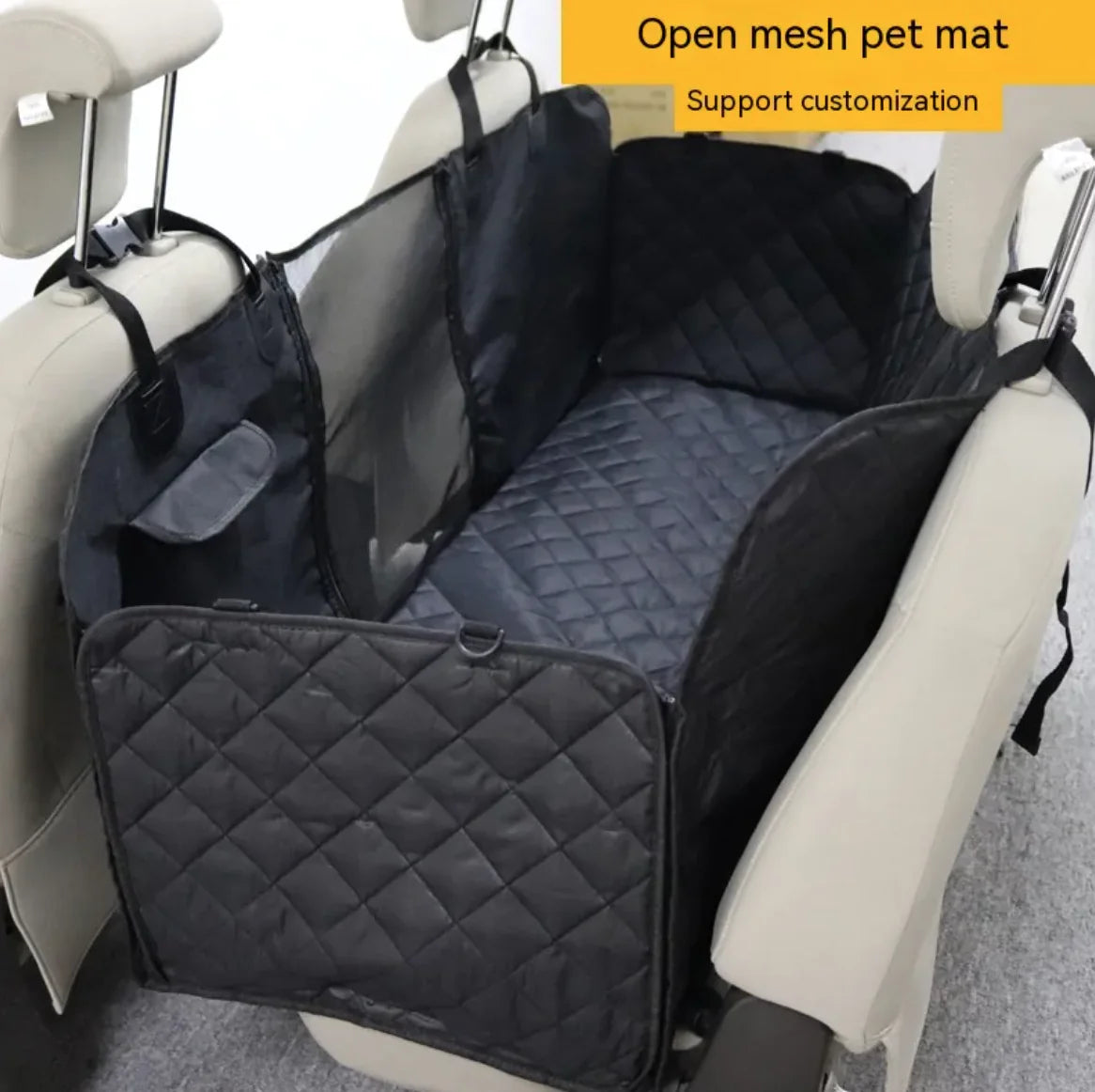 Haustierreise-Rücksitzkissen mit Hundetoilette