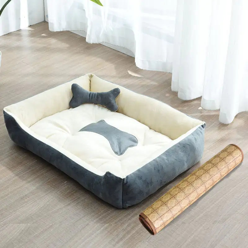 Four Seasons Golden Retriever Hundebett und Matte