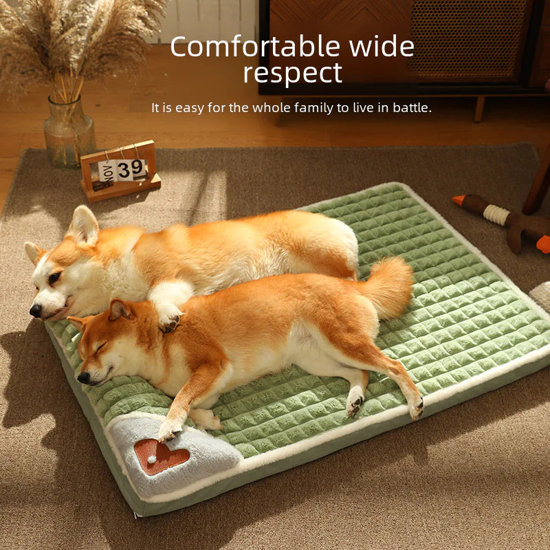 Comfortable Thick Dog Bed for Pets - Washable Design