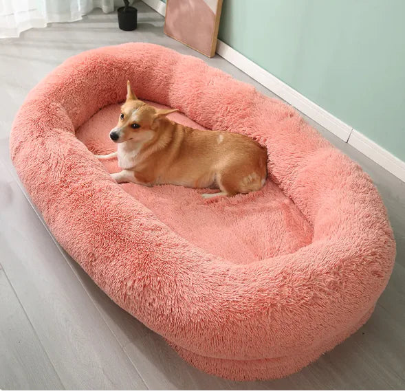 Menschengroßes waschbares und abnehmbares Hundebett
