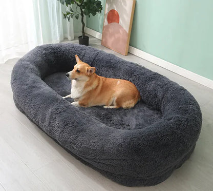 Menschengroßes waschbares und abnehmbares Hundebett