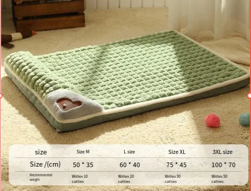 Comfortable Thick Dog Bed for Pets - Washable Design