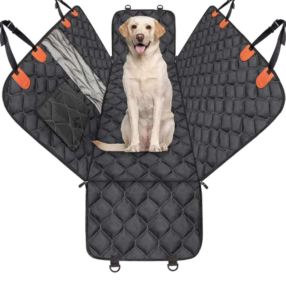 Haustierreise-Rücksitzkissen mit Hundetoilette