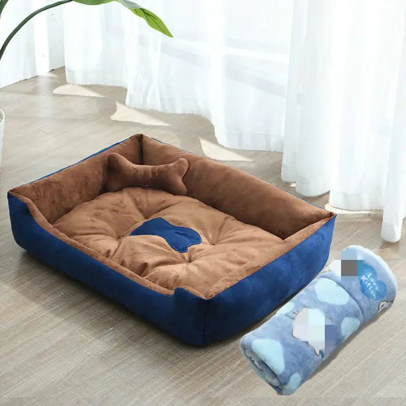 Four Seasons Golden Retriever Hundebett und Matte