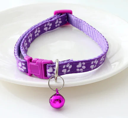 Katzen- und Hundehalsband mit Glocke