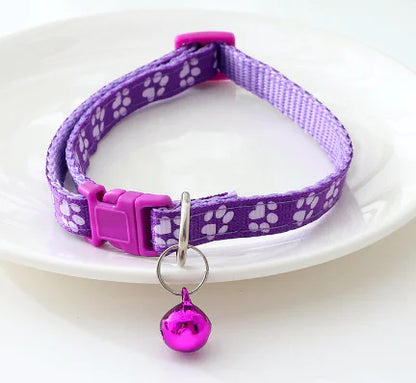 Katzen- und Hundehalsband mit Glocke