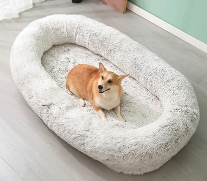 Menschengroßes waschbares und abnehmbares Hundebett